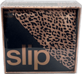 Slip Black / Leopard Reversible 100% Silk Hair Wrap - Reliked