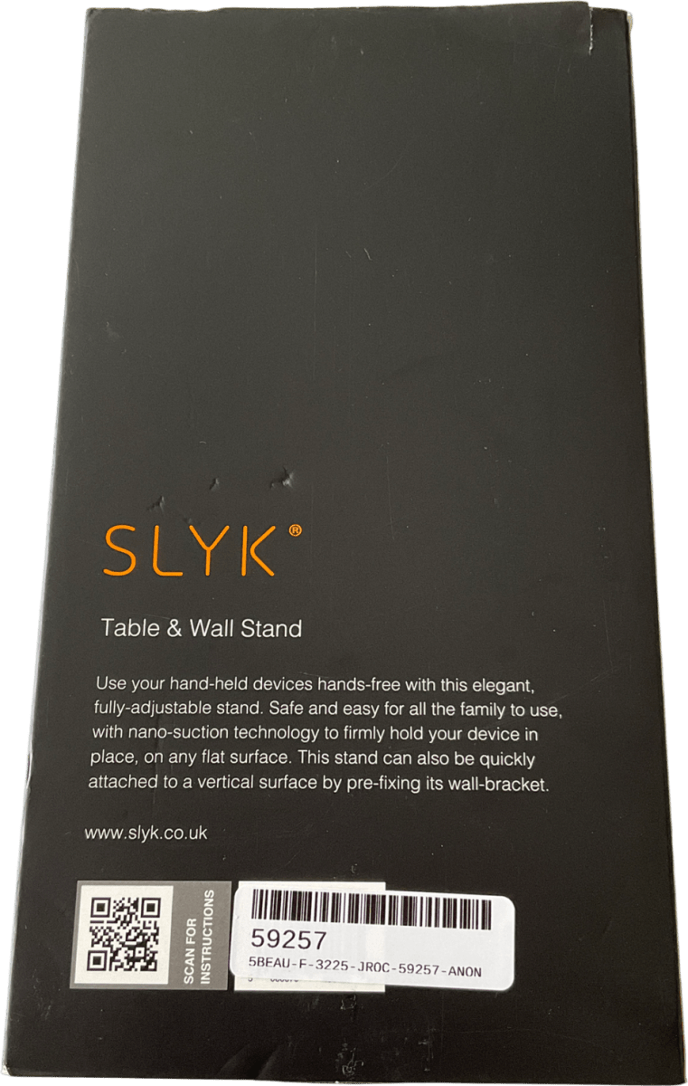 slyk Black Table/wall Stand Mounting System One Size - Reliked
