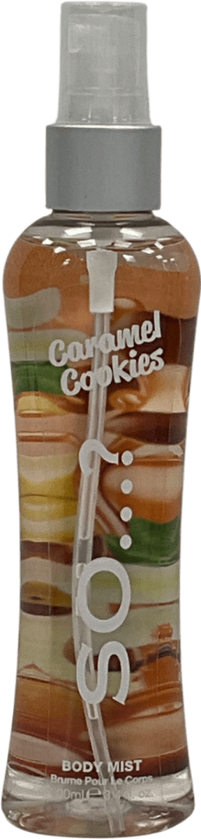 so.... Body Mist Caramel Cookies 100ml - Reliked