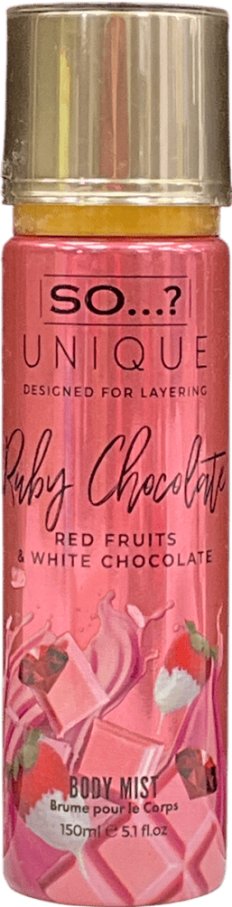 so.. Body Mist Ruby Chocolate 150ml - Reliked