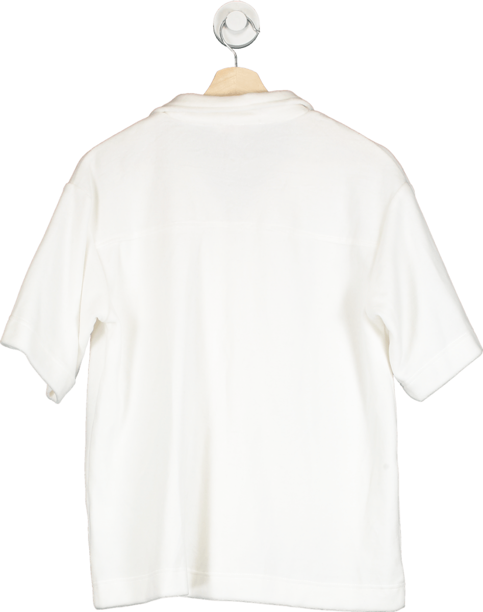 So To Beach White Short Sleeve T-Shirt S - Reliked
