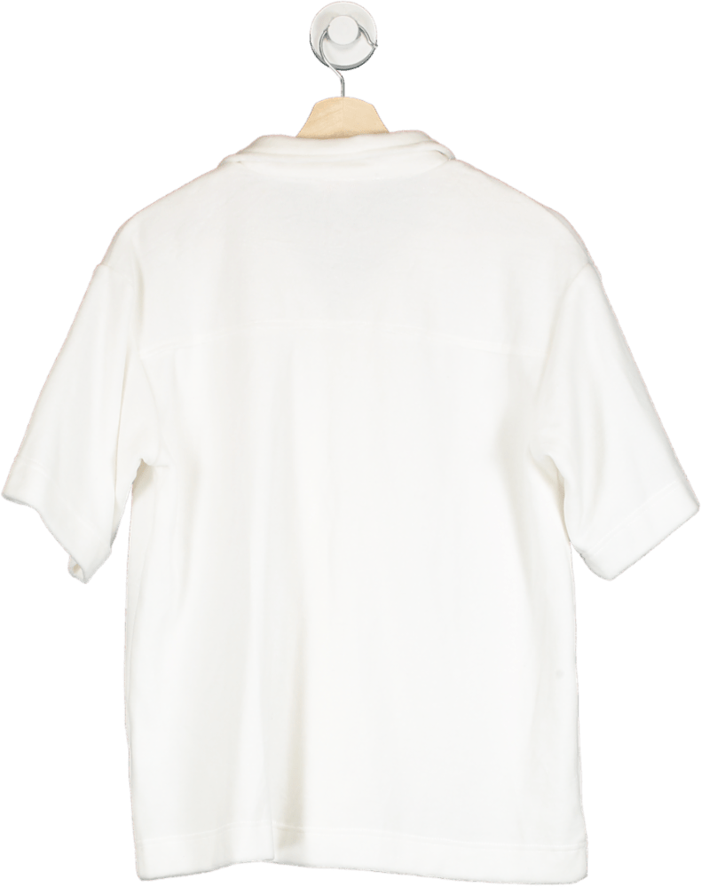 So To Beach White Short Sleeve T-Shirt S - Reliked