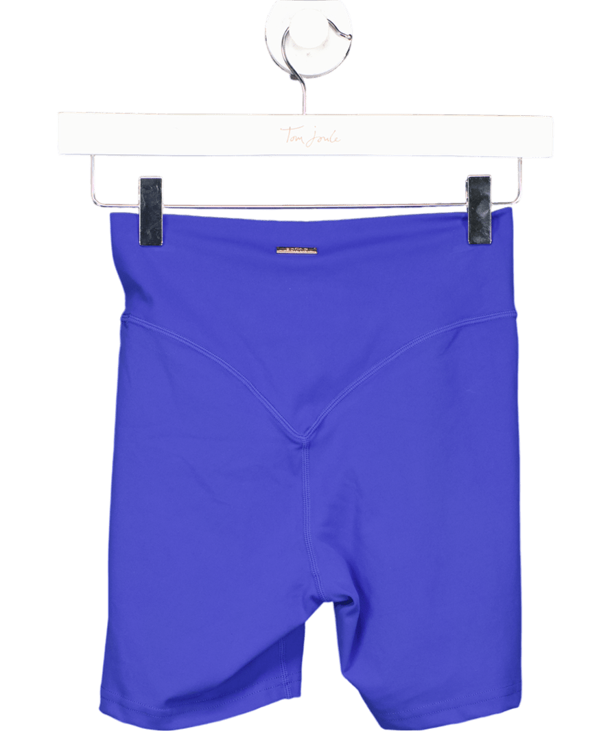 Sofina Active Electric Blue Seamless Shorts UK S - Reliked