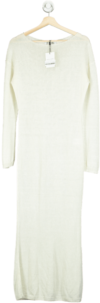 Solid & Striped Cream The Polly Dress UK S - Reliked