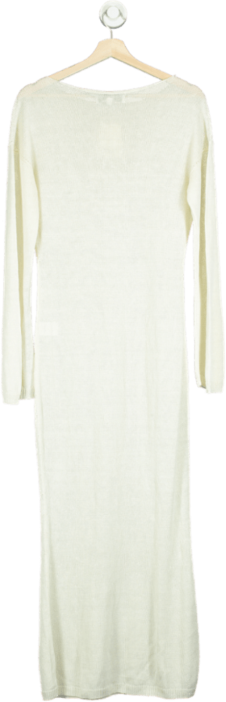 Solid & Striped Cream The Polly Dress UK S - Reliked