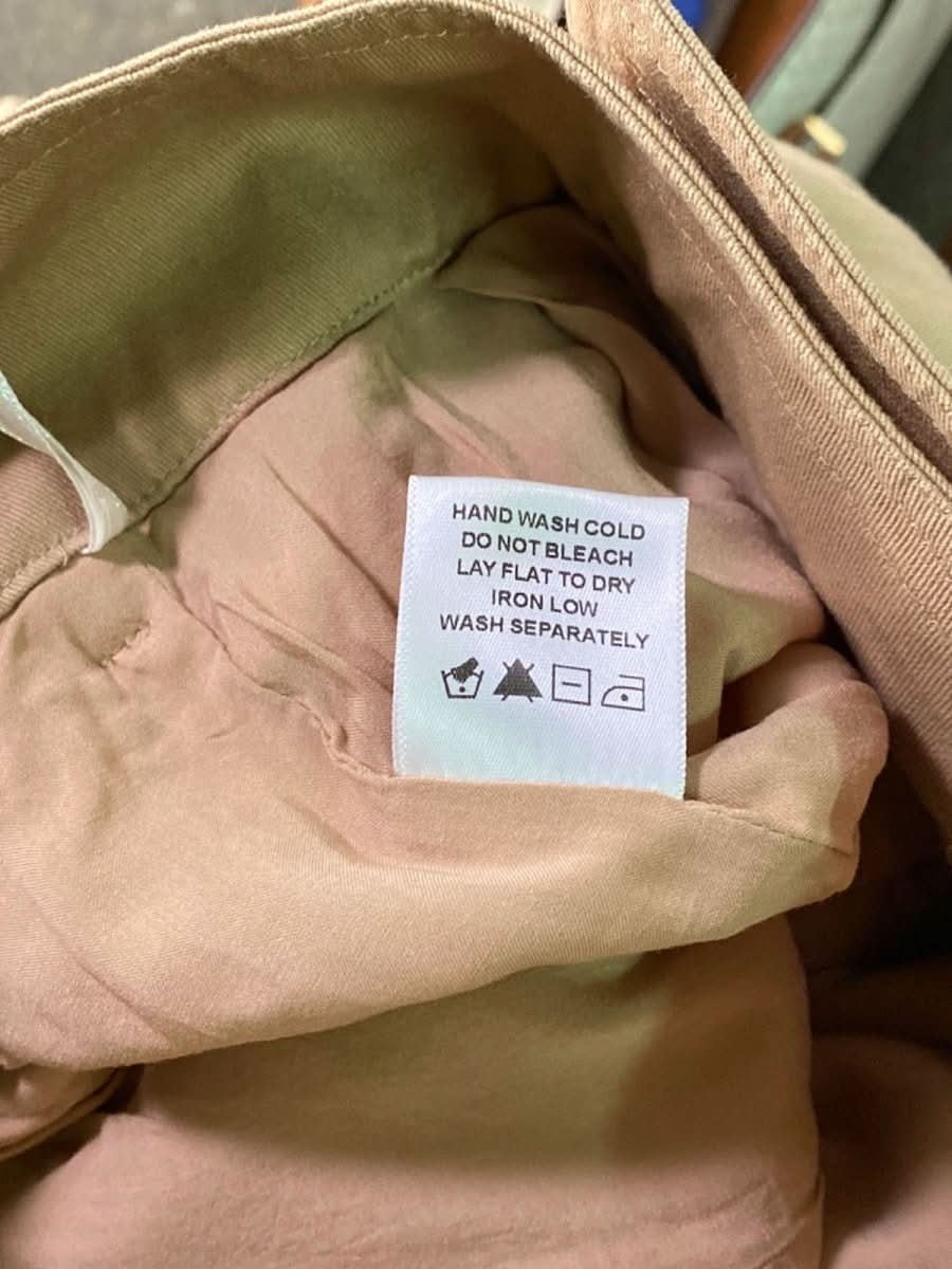 Song of Style Beige High - Waisted Trousers S - Reliked