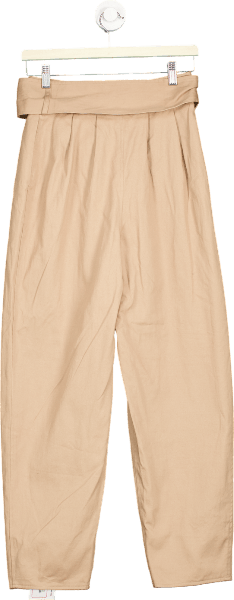 Song of Style Beige High - Waisted Trousers S - Reliked