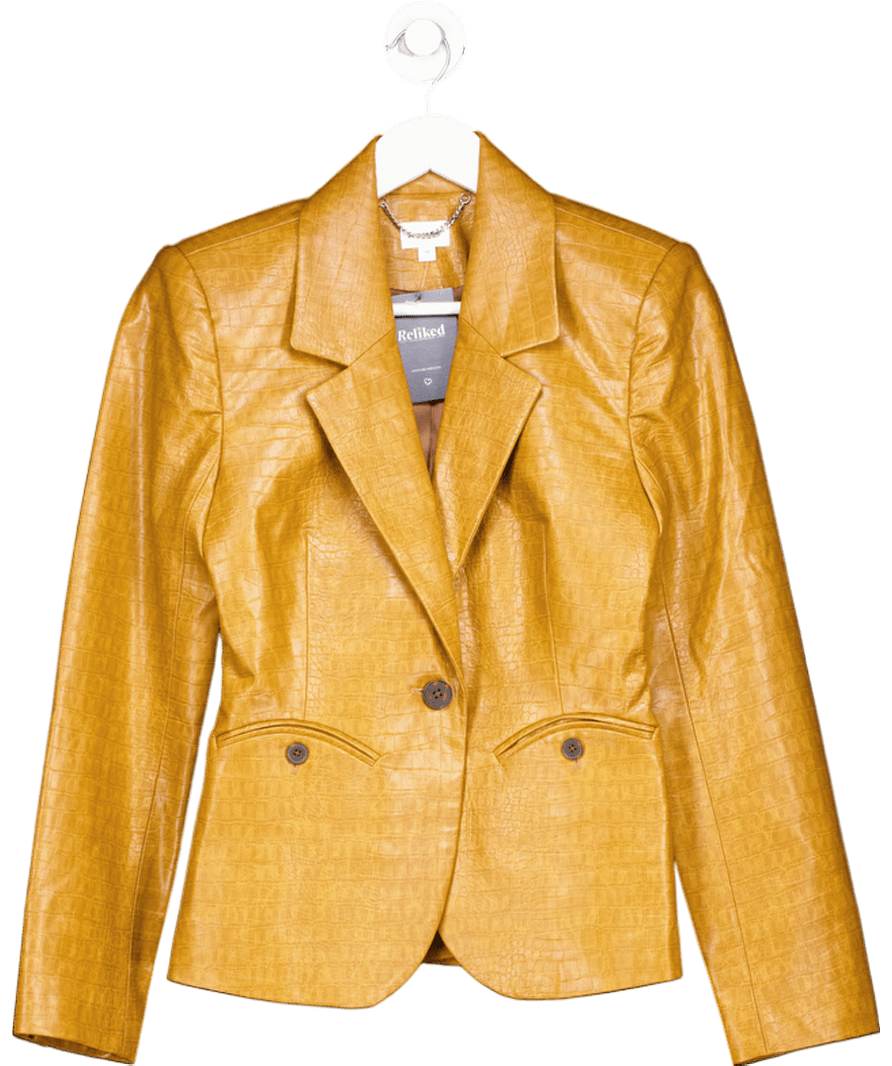Song of Style Beige Marlon Blazer UK XS - Reliked