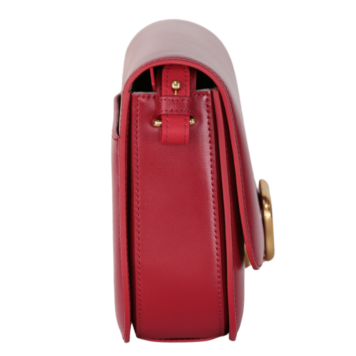 songmont fine leather Medium Reset Tofu Bag - Lucky Red - Reliked