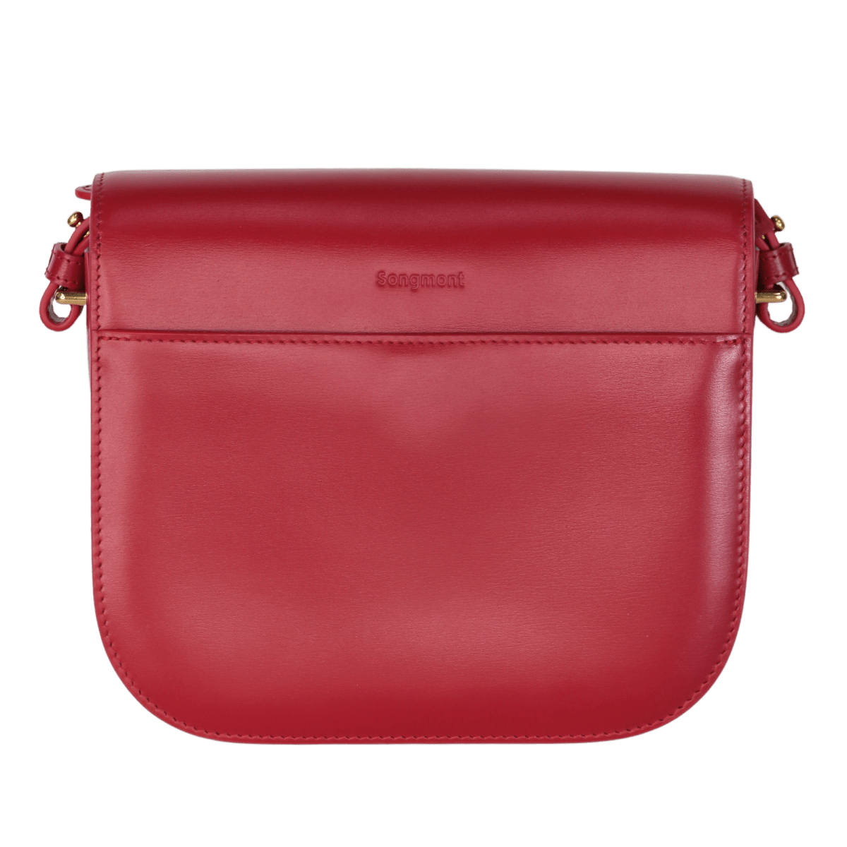 songmont fine leather Medium Reset Tofu Bag - Lucky Red - Reliked