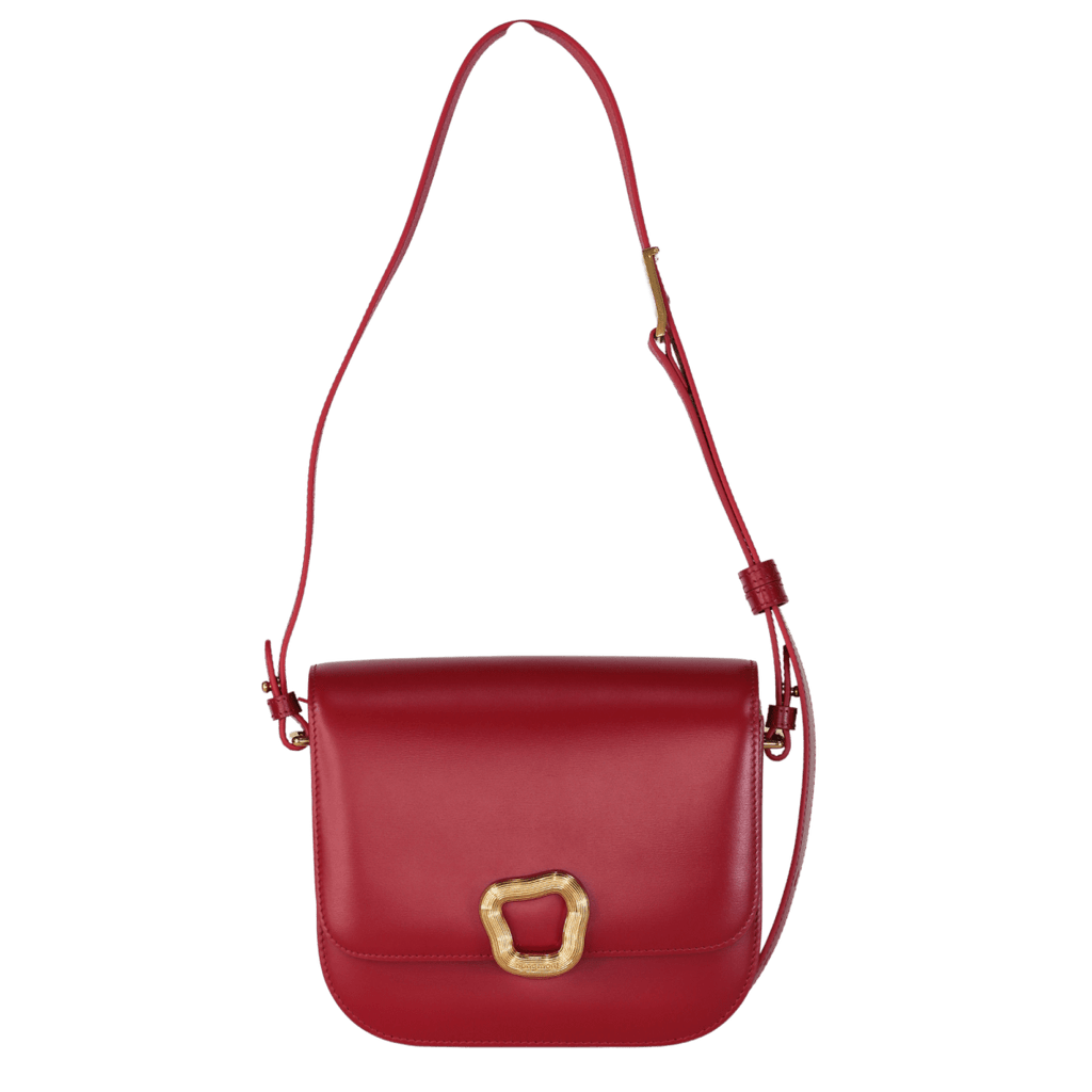songmont fine leather Medium Reset Tofu Bag - Lucky Red - Reliked