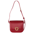 songmont fine leather Medium Reset Tofu Bag - Lucky Red - Reliked