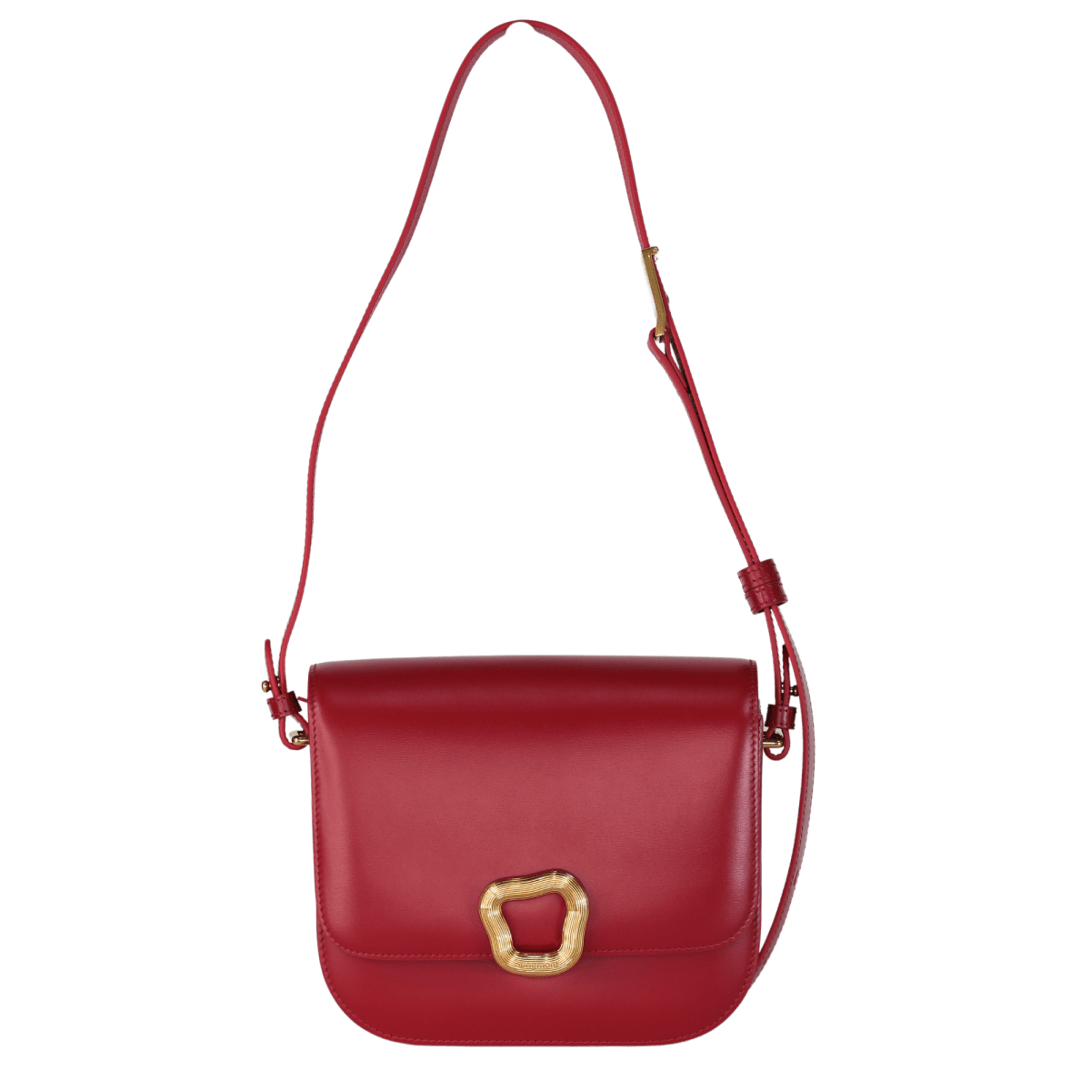 songmont fine leather Medium Reset Tofu Bag - Lucky Red - Reliked