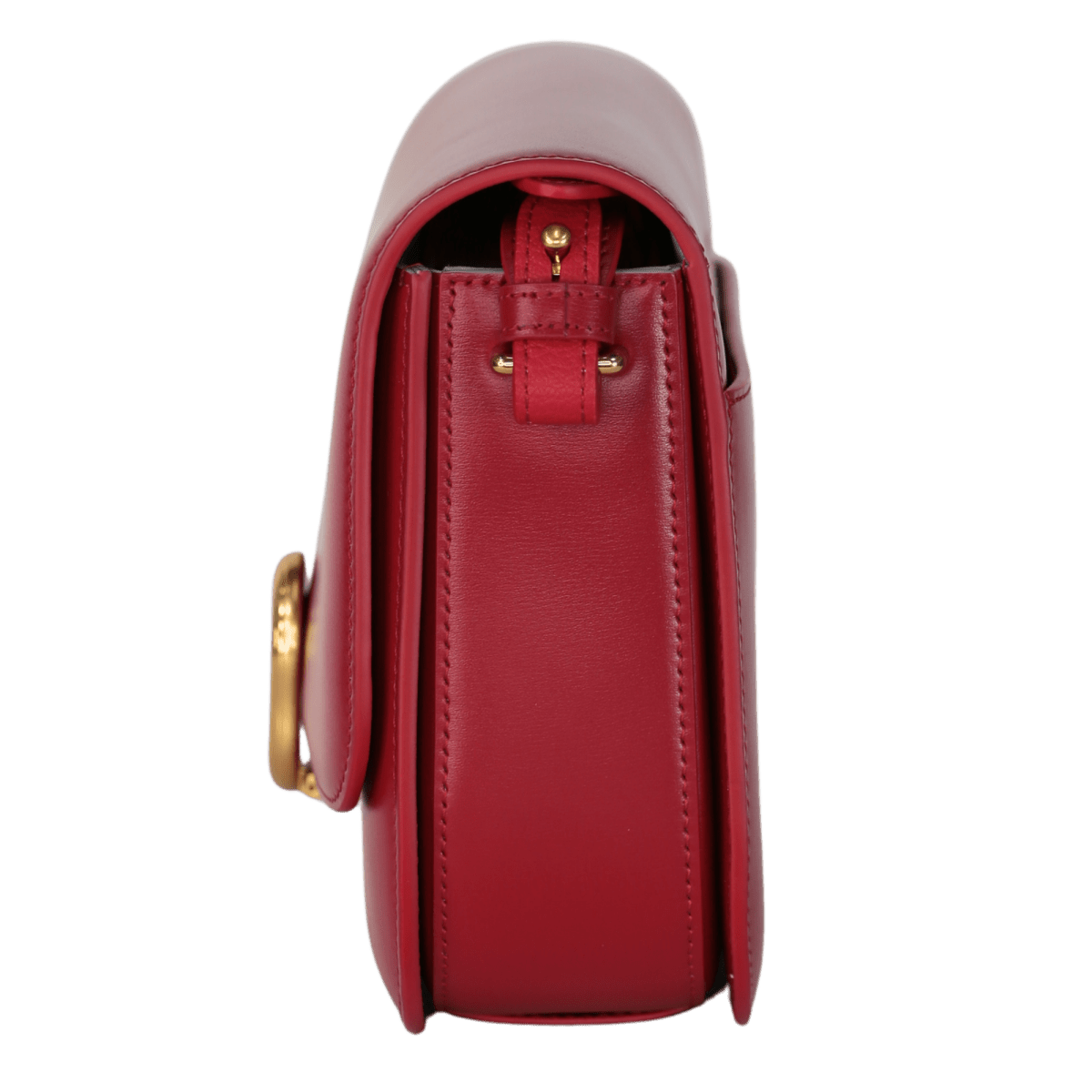 songmont fine leather Medium Reset Tofu Bag - Lucky Red - Reliked