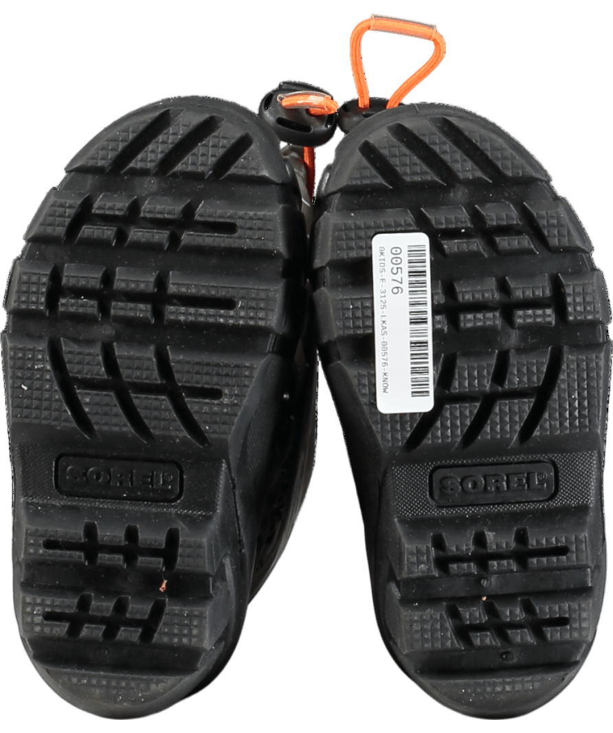 SOREL Green Kids Flurry Printed Snow Boots UK 8.5 EU 26 👼 - Reliked