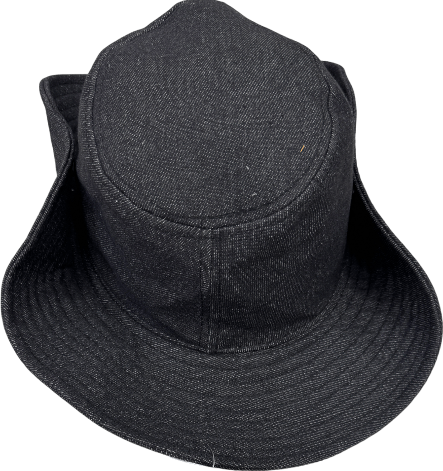 South Beach Soft Cotton Cowboy Hat In Black One Size - Reliked