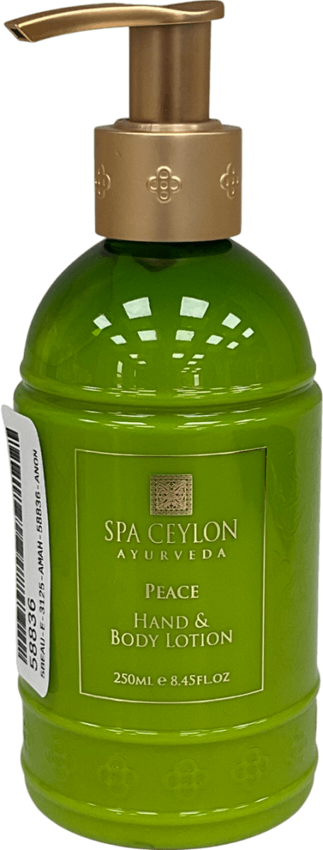 spa ceylon Peace - Hand & Body Lotion 250ml - Reliked