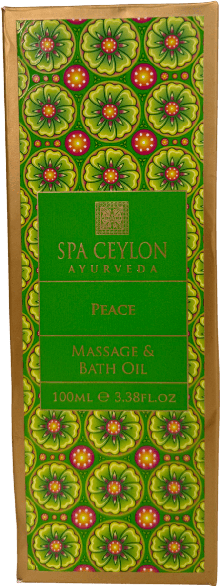 Spa Ceylon Peace - Massage & Bath Oil 100ml - Reliked