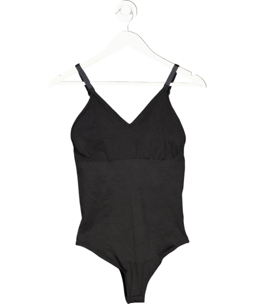 Spanx Black Smoothing Seamless Bodysuit UK XL - Reliked