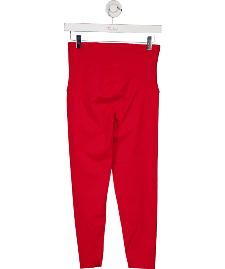 Spanx Red 7/8 Length Spanxshape Booty Boost Leggings UK M - Reliked