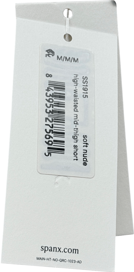 Spanx Spanxsculpt Oncore High - waisted Mid - thigh Short - Soft Nude UK XS - Reliked