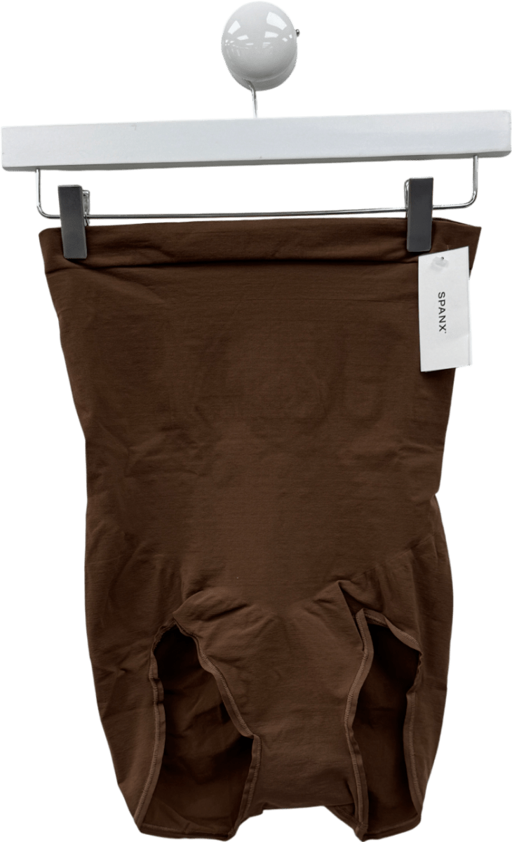 Spanx Spanxsculpt Seamless Power High - waisted Brief - chestnut Brown UK M - Reliked
