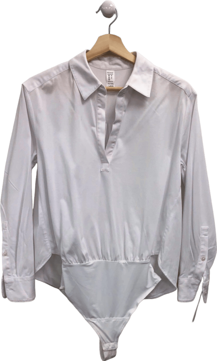 Spanx White Perfect Pair Bodysuit UK XS - Reliked