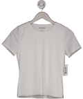 Spanx White Spanxsmooth Activewear Shaping Jersey T-shirt UK M - Reliked