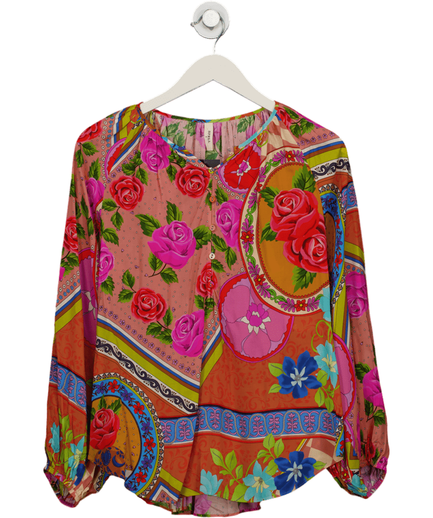 Spell Multicoloured Aphrodite Blouse UK S - Reliked