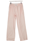 Speltham Pink & White Striped Unisex Lounge Pants UK M - Reliked