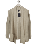 Splendid Light Grey 100% Pure Cashmere Tori Cardigan UK XS - Reliked