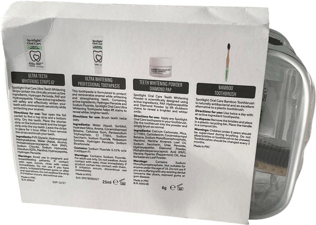 spotlight Oral Care Teeth Whitening Starter Kit One size - Reliked