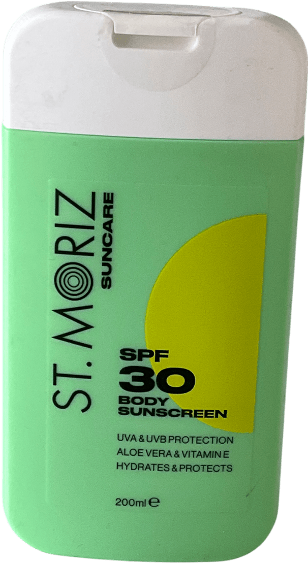 st moriz Suncare Spf 30 Body Sunscreen 200ml - Reliked