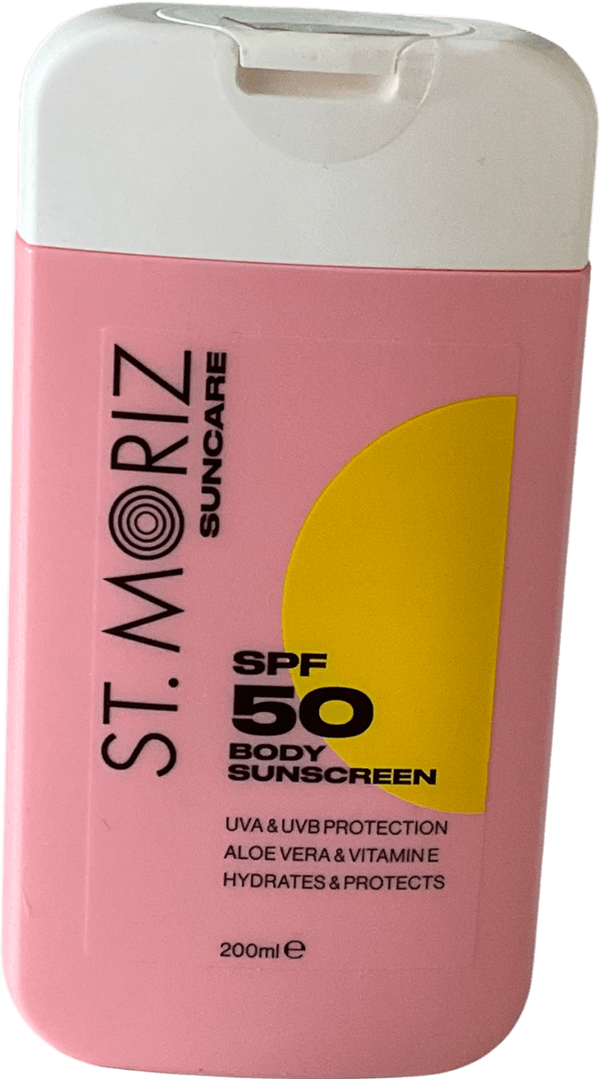 st moriz Suncare Spf 50 Body Sunscreen 200ml - Reliked
