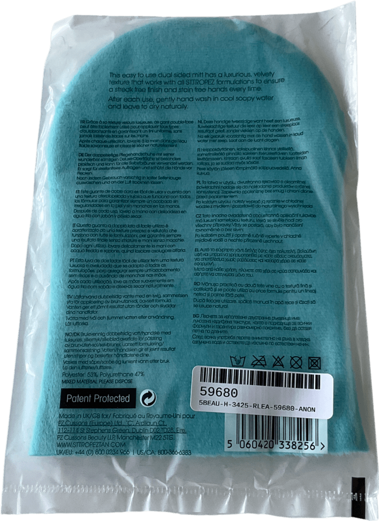 St Tropez Tan Dual Sided Luxe Velvet Fake Tan Mitt One size - Reliked