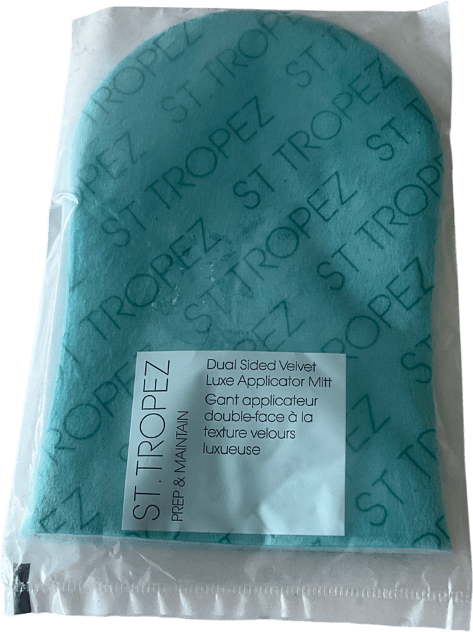 St Tropez Tan Dual Sided Luxe Velvet Fake Tan Mitt One size - Reliked
