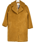 Stand Studio Brown Teddy Coat UK S - Reliked