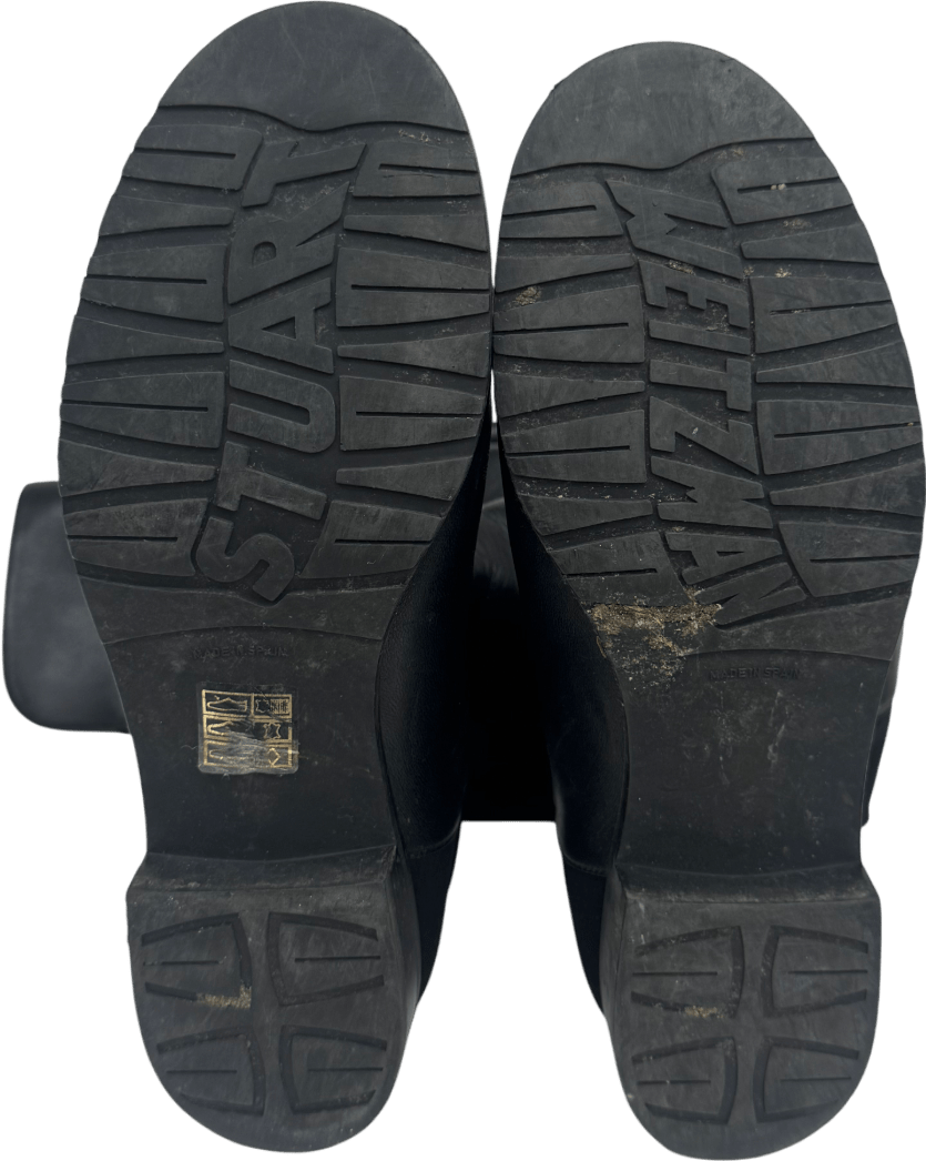 Staurt Weitzman Black 5050 Knee - hi Lug Boot UK 4.5 EU 37.5 👠 - Reliked