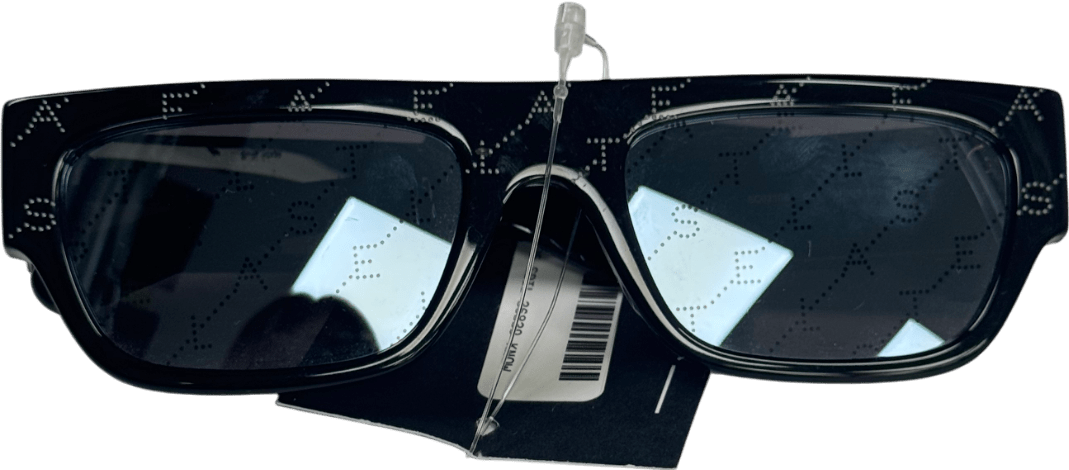 Stella McCartney Black Monogram Sunglasses One Size - Reliked