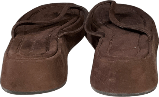 Stradivarius Brown Flatform Sandal UK 7 EU 40 👠 - Reliked