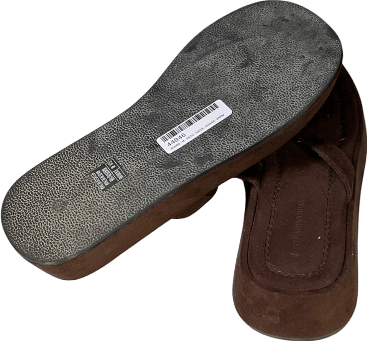 Stradivarius Brown Flatform Sandal UK 7 EU 40 👠 - Reliked