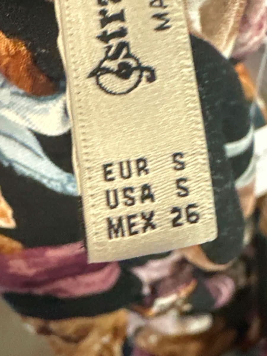 Stradivarius Multicolour Floral Skirt S - Reliked