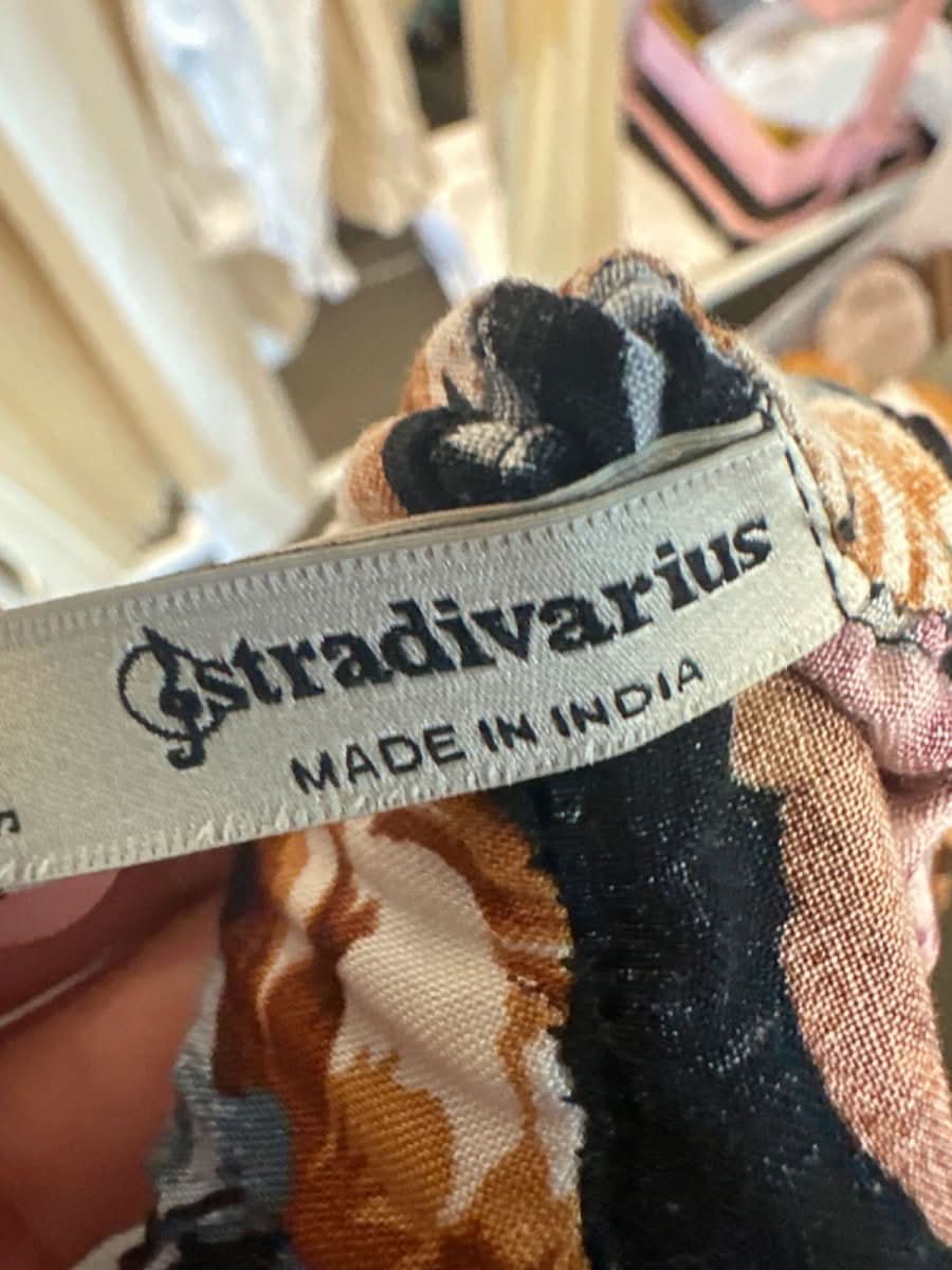 Stradivarius Multicolour Floral Skirt S - Reliked