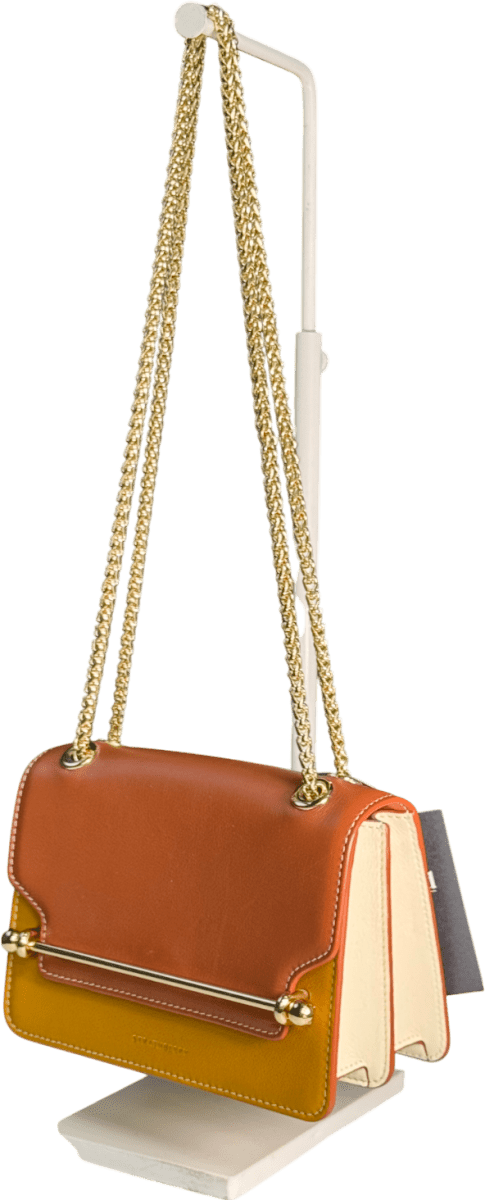 Strathberry Multicoloured East / West Crossbody Leather Mini Bag - Reliked