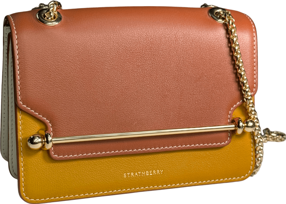 Strathberry Multicoloured East / West Crossbody Leather Mini Bag - Reliked