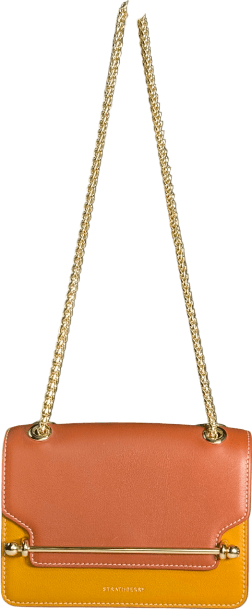 Strathberry Multicoloured East / West Crossbody Leather Mini Bag - Reliked