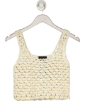 Strome Cream Calla Bassa Top In Sand UK XS/S - Reliked