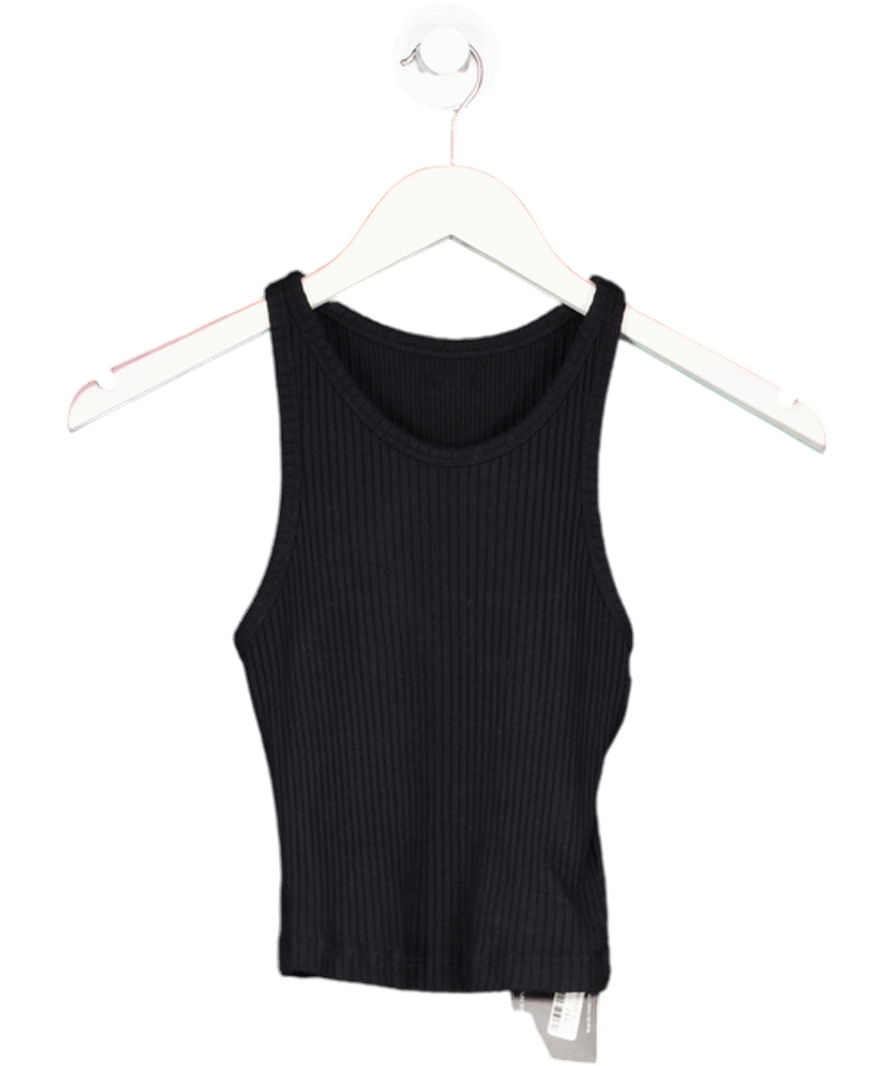 Studio k Black Rib Tank Top UK XS - Reliked