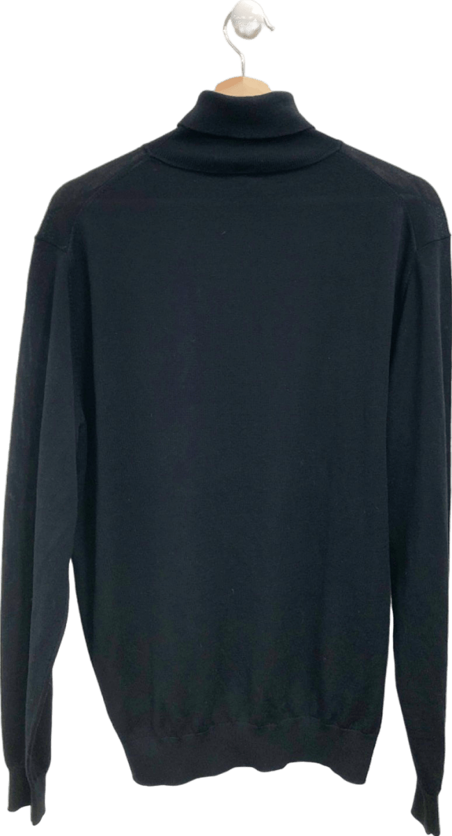 Suitsupply Black Turtleneck Sweater XL - Reliked