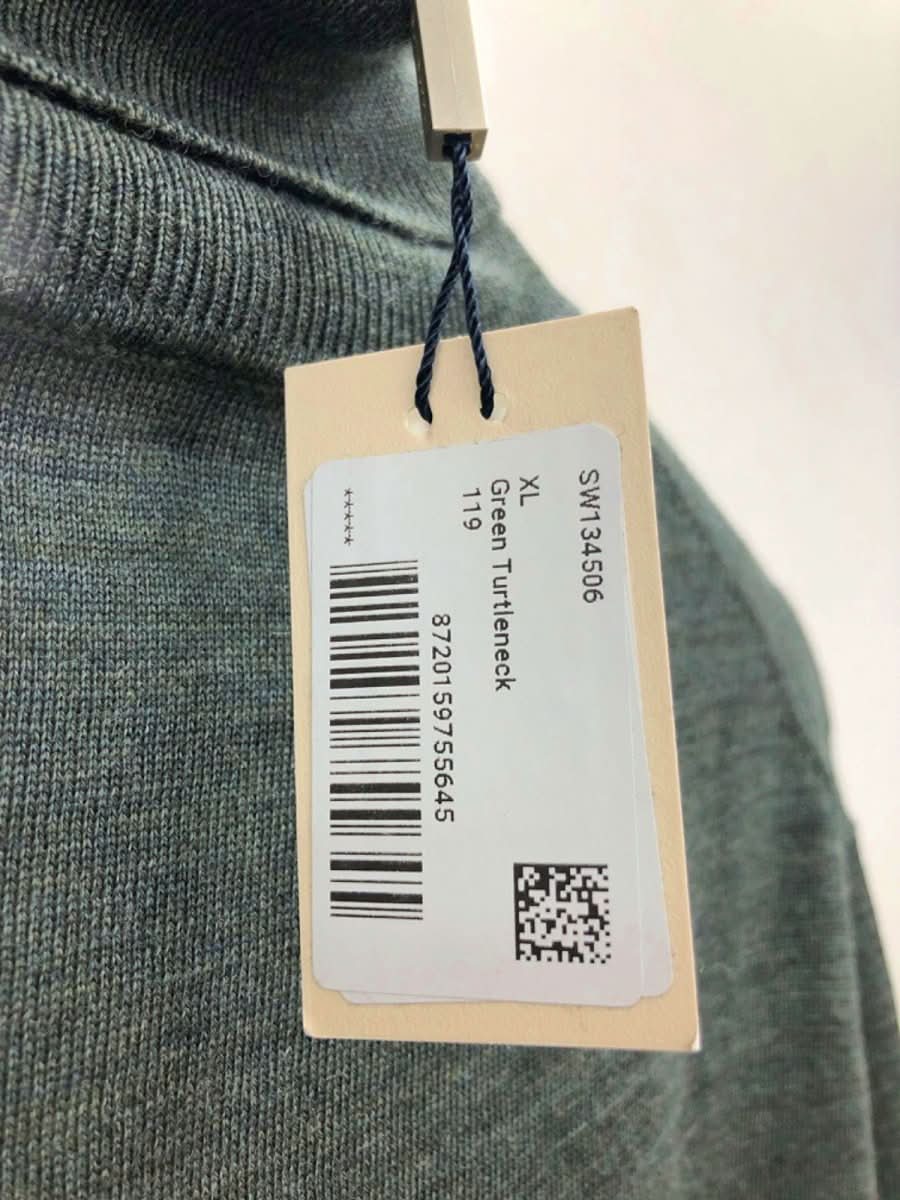 Suitsupply Green Turtleneck UK XL - Reliked